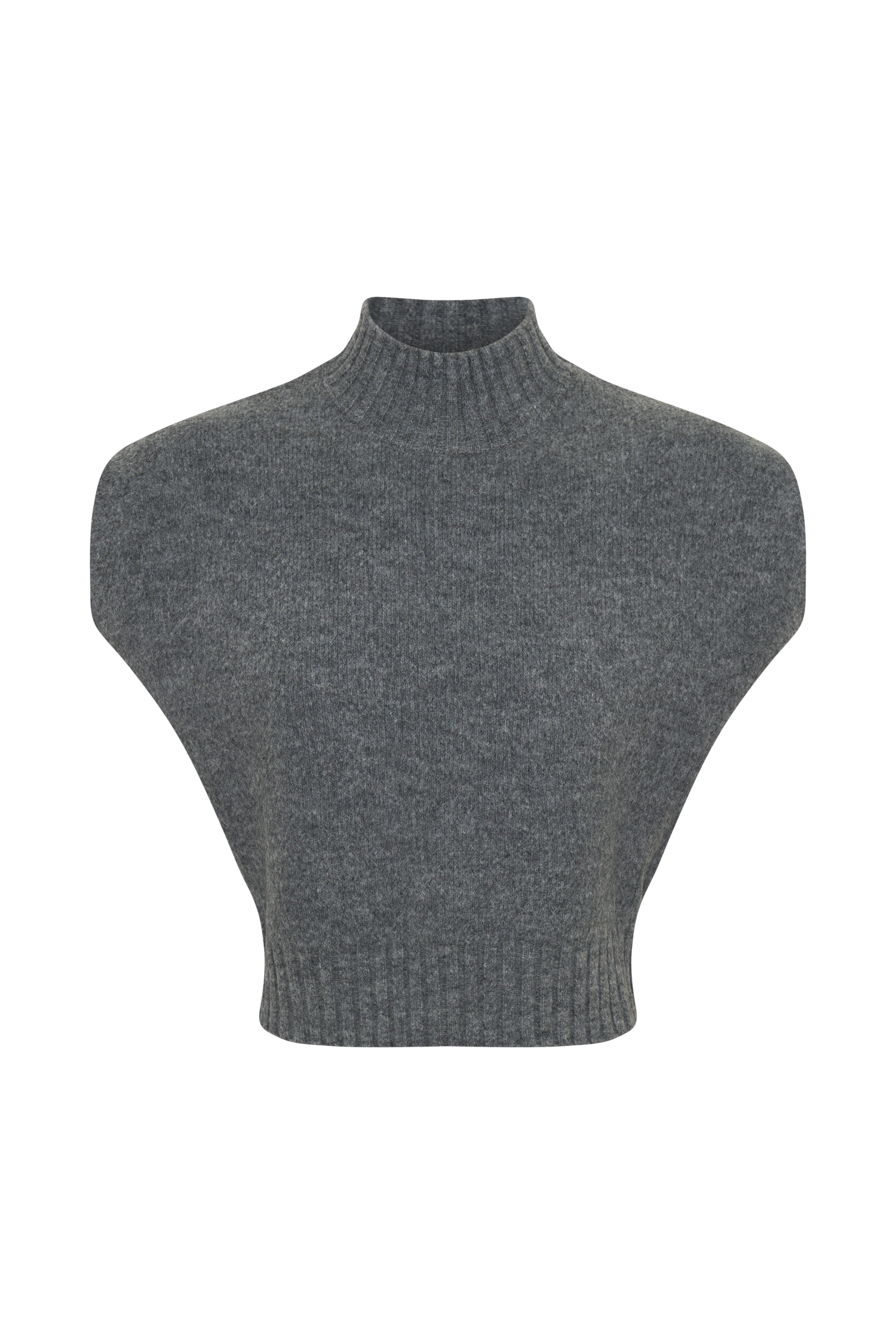 Niko Knit Oversized Top - Charcoal #11