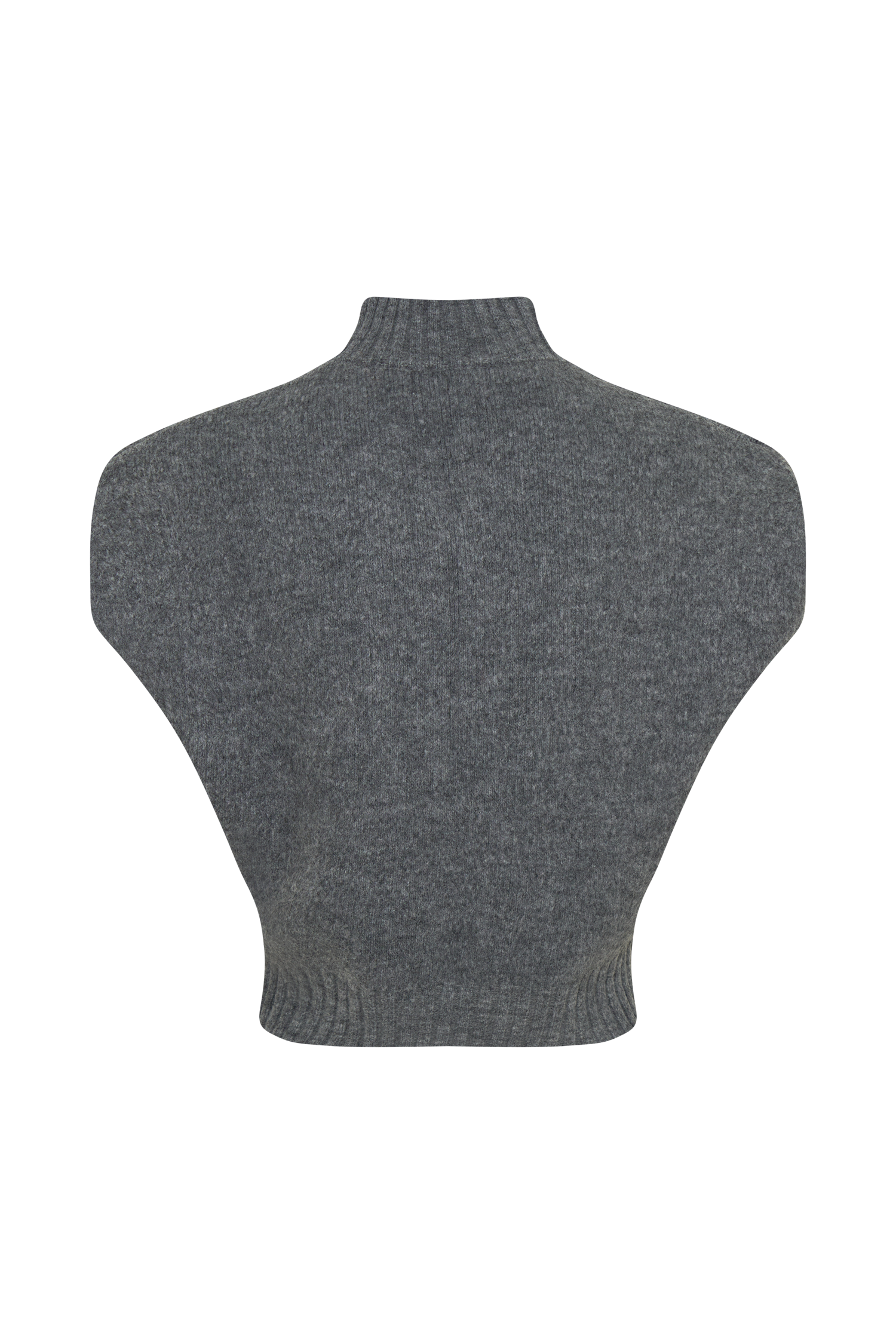 Niko Knit Oversized Top - Charcoal #10