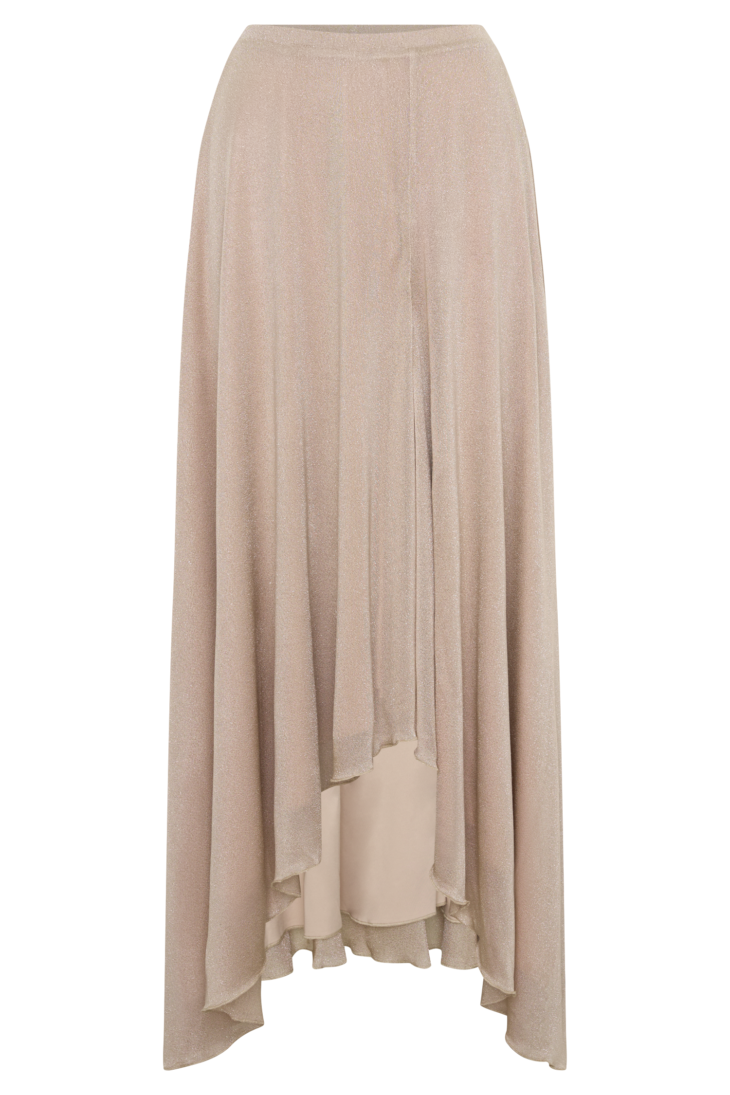 Nola Lurex Maxi Skirt - Gold #11
