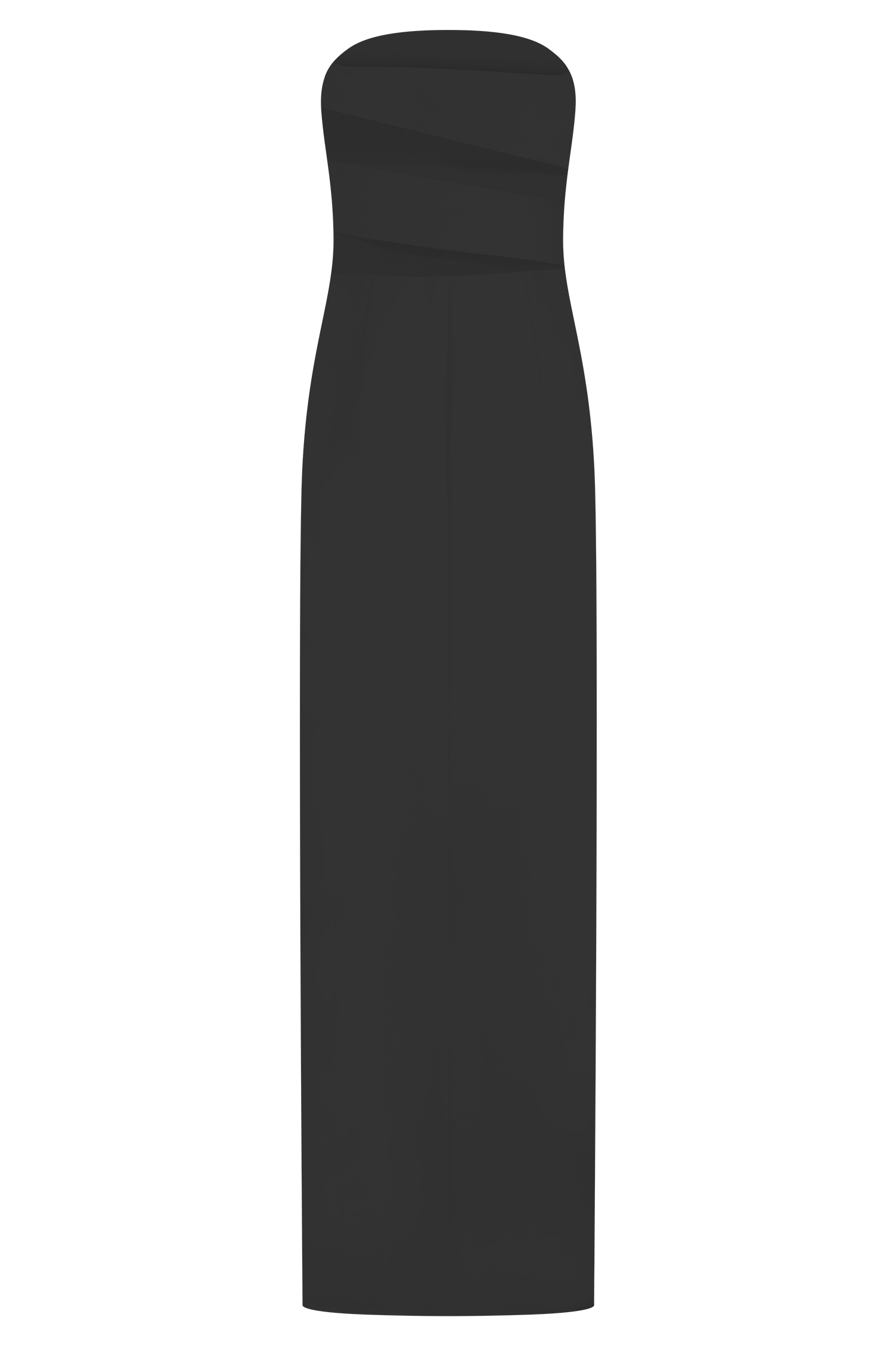 Paulina Cut Out Strapless Maxi Dress - Black #6