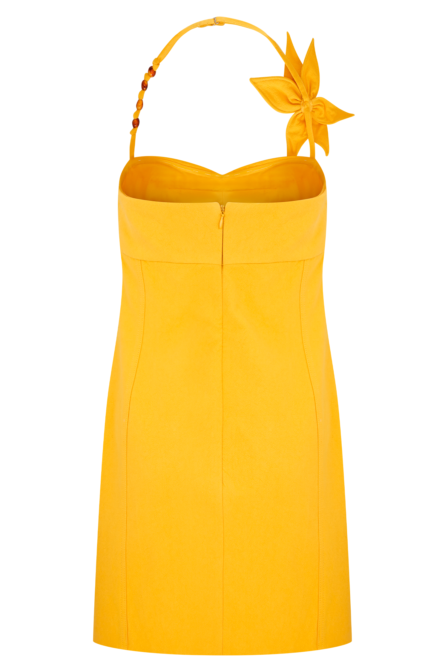butterscotch tiered mini dress Unpredictable Layered Ruffle Neckline Mini Dress Butter