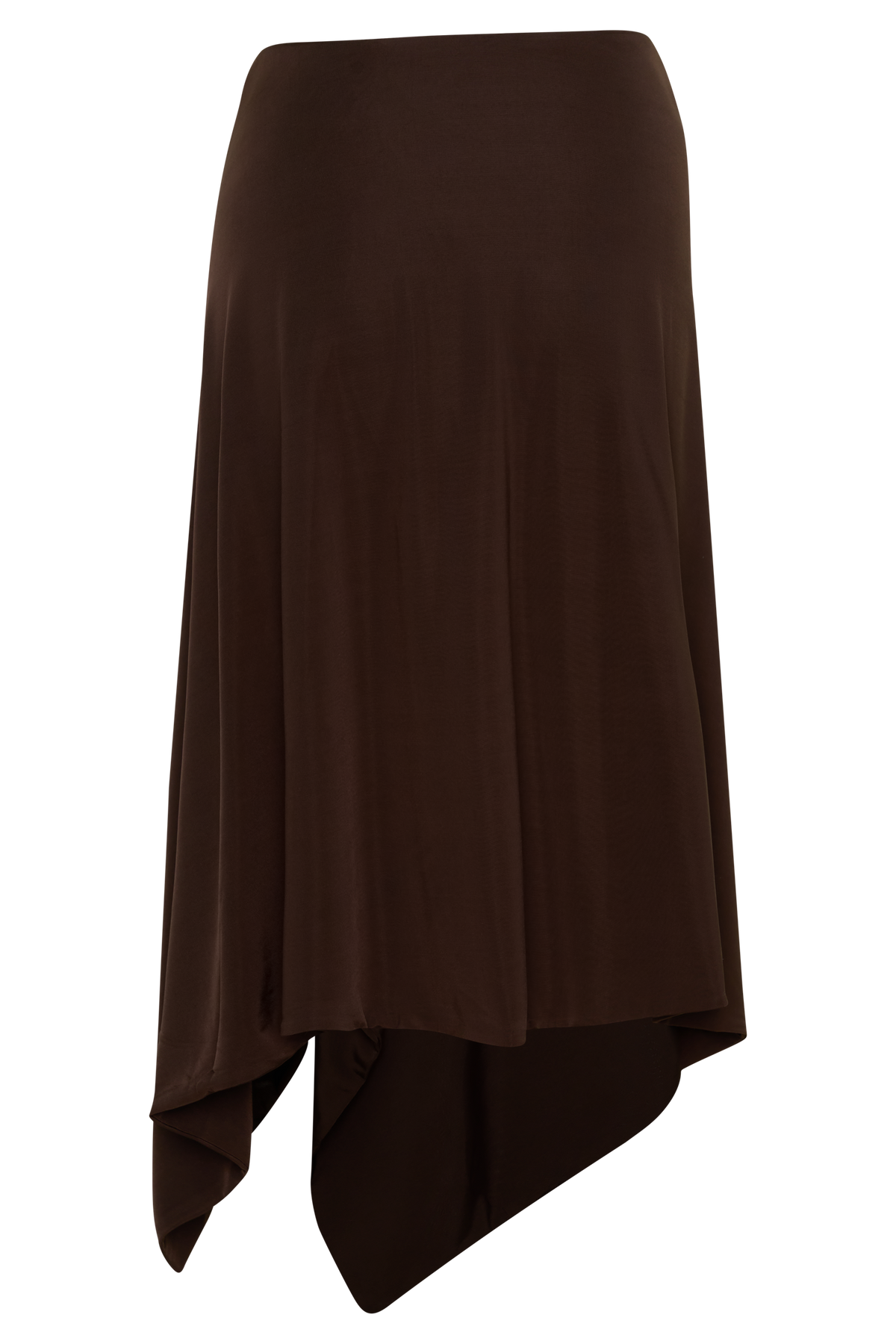Sault Hankie Midi Skirt with Hardware - Dark Chocolate #8
