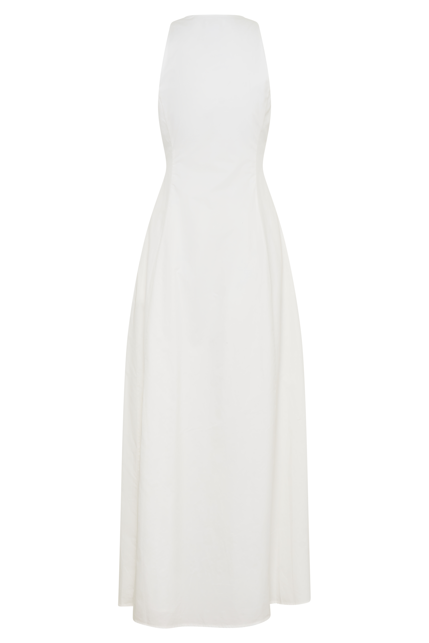 Sienna Button Down Maxi Dress - White #8