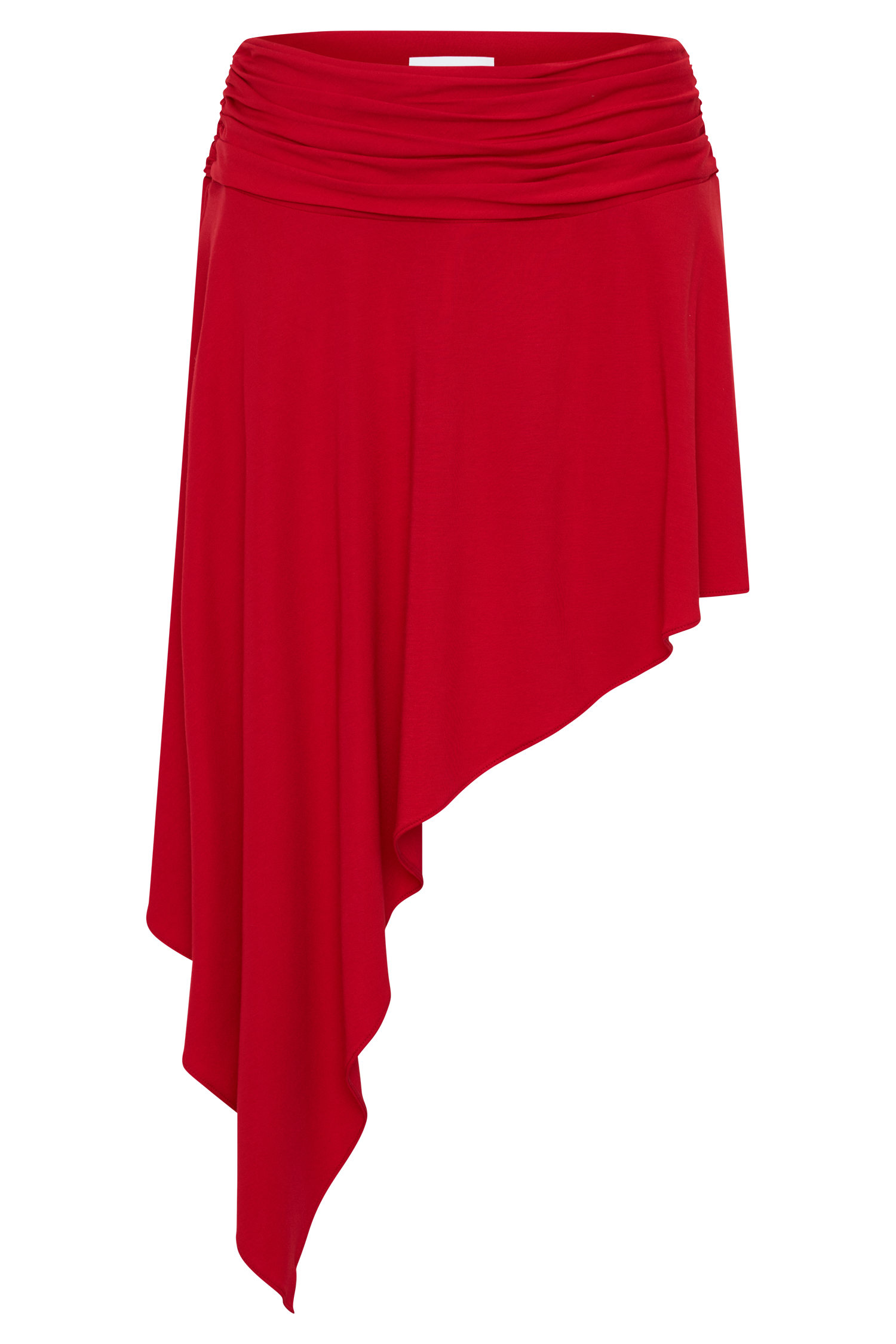 Talise Modal Hankie Midi Skirt - Red #13