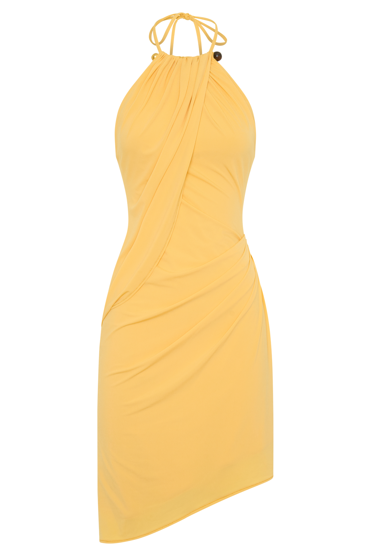 Yuna Draped Hardware Midi Dress - Mango
