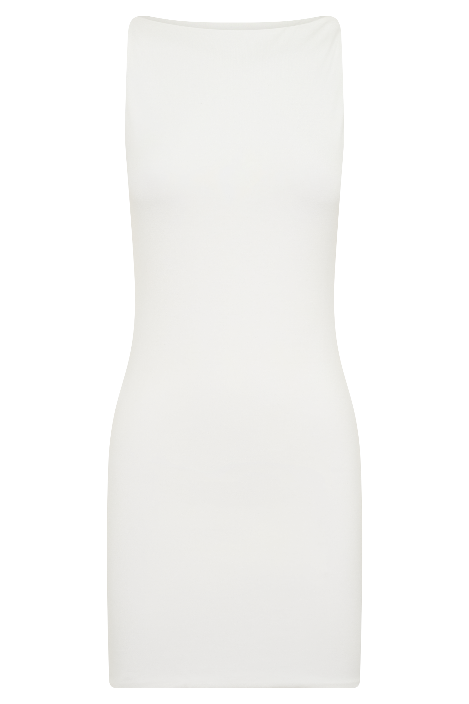 Yura Backless Twist Mini Dress - White #7