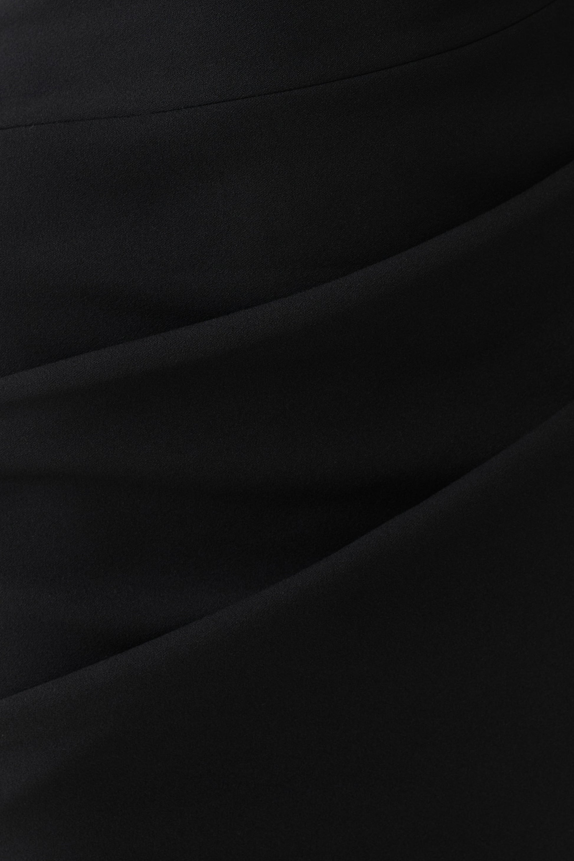 Gracie Halter Maxi Dress - Black #7