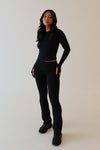 Sherrie Yoga Pants - Dark Chocolate