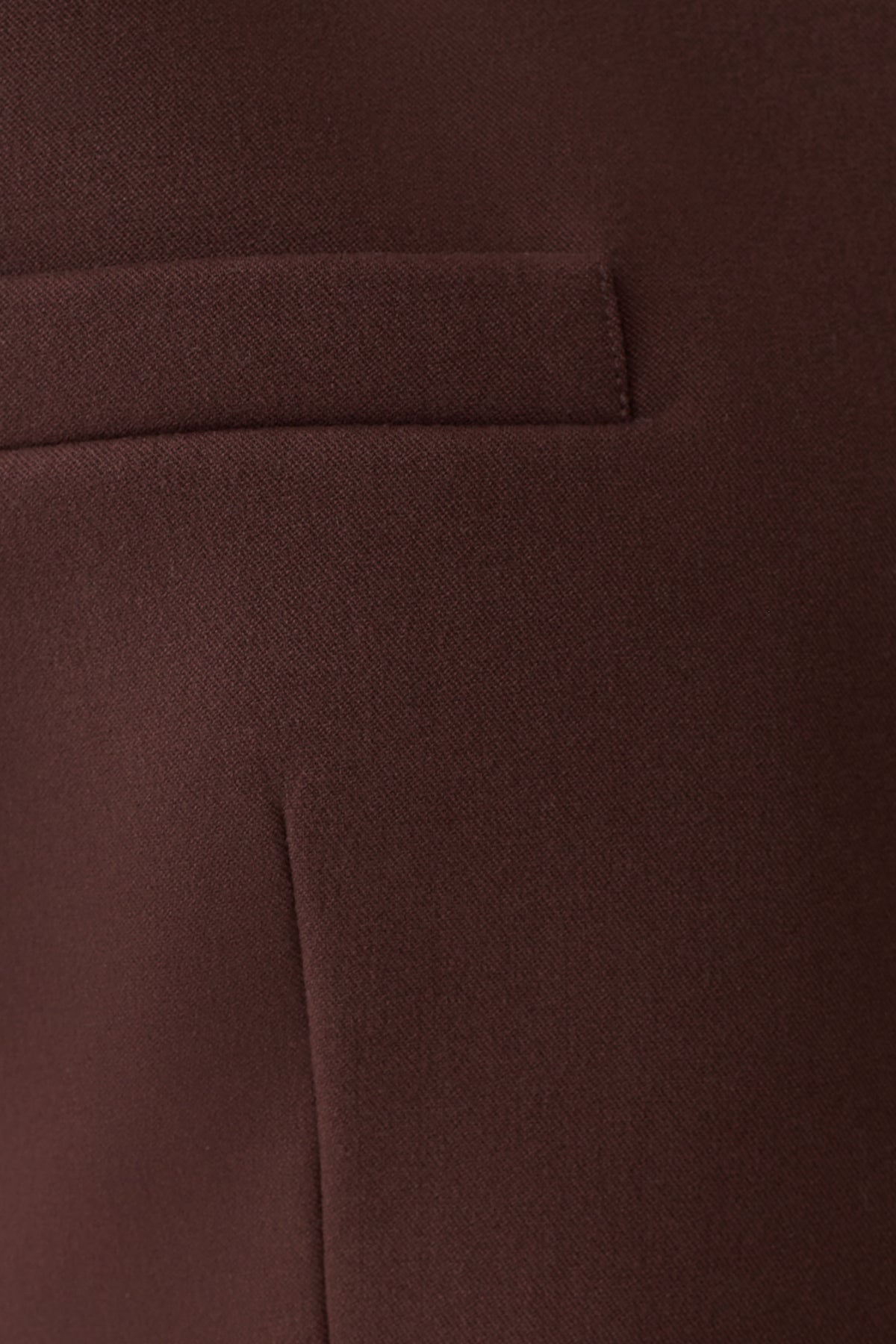 Katherine Suiting Structured Blazer - Dark Chocolate