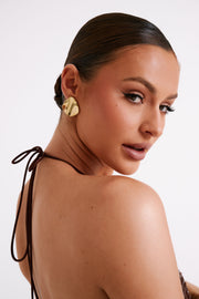 Austen Irregular Earrings - Gold