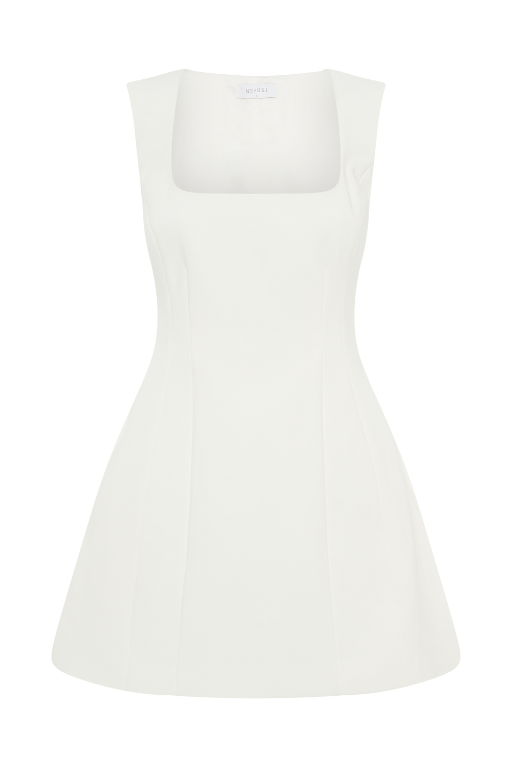 Lysandre Crepe Mini Dress - Ivory