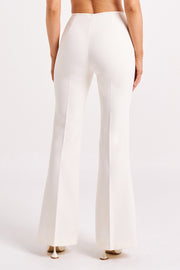 Loretta Fit & Flare Tailored Pant - Ivory