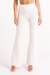 Angelina Knit Pants - Chocolate