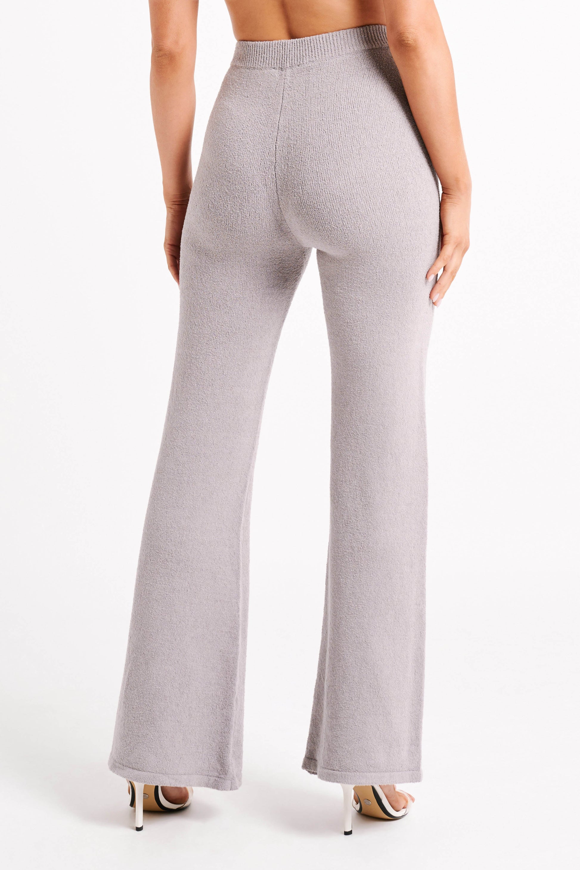 Angelina Knit Pants - Grey Marle #4