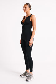 Malone Sleeveless Jumpsuit - Black