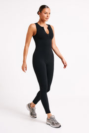 Malone Sleeveless Jumpsuit - Black