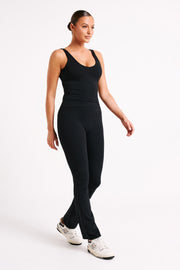 Nadine Yoga Top - Black