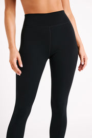 Venus V Back Leggings - Black