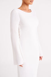 Fernanda Long Sleeve Maxi Dress - White