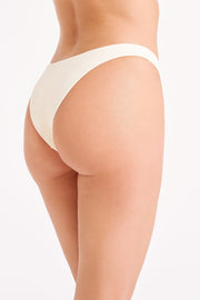 Bambi Recycled Cheeky Cut Bikini Bottoms - Ivory