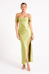 Mariposa Off Shoulder Maxi Dress - Black