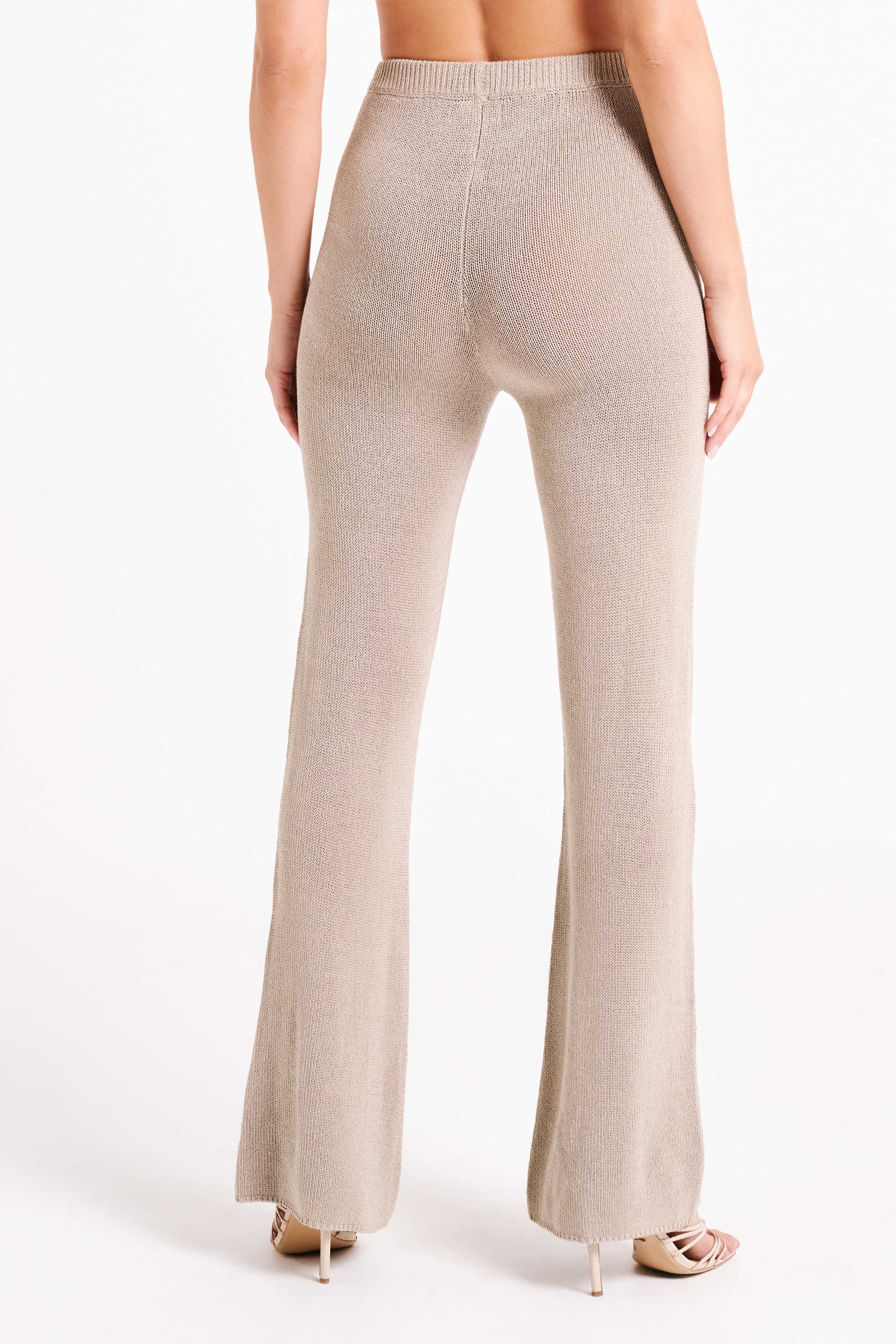 Carlota Knit Pants - Taupe #2