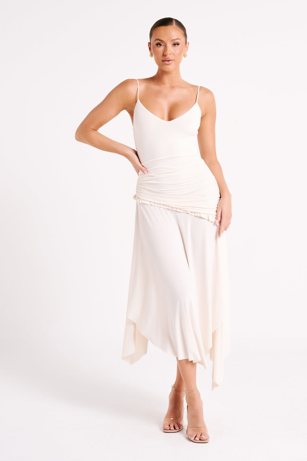 Yesenia Midi Dress - Sand