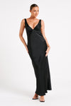 Indy Open Back Maxi Dress - White
