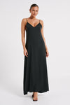 Beatrice Flowy Maxi Dress - Parakeet Green