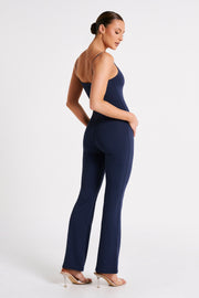 Adelaide Recycled Nylon Jumpsuit - Navy