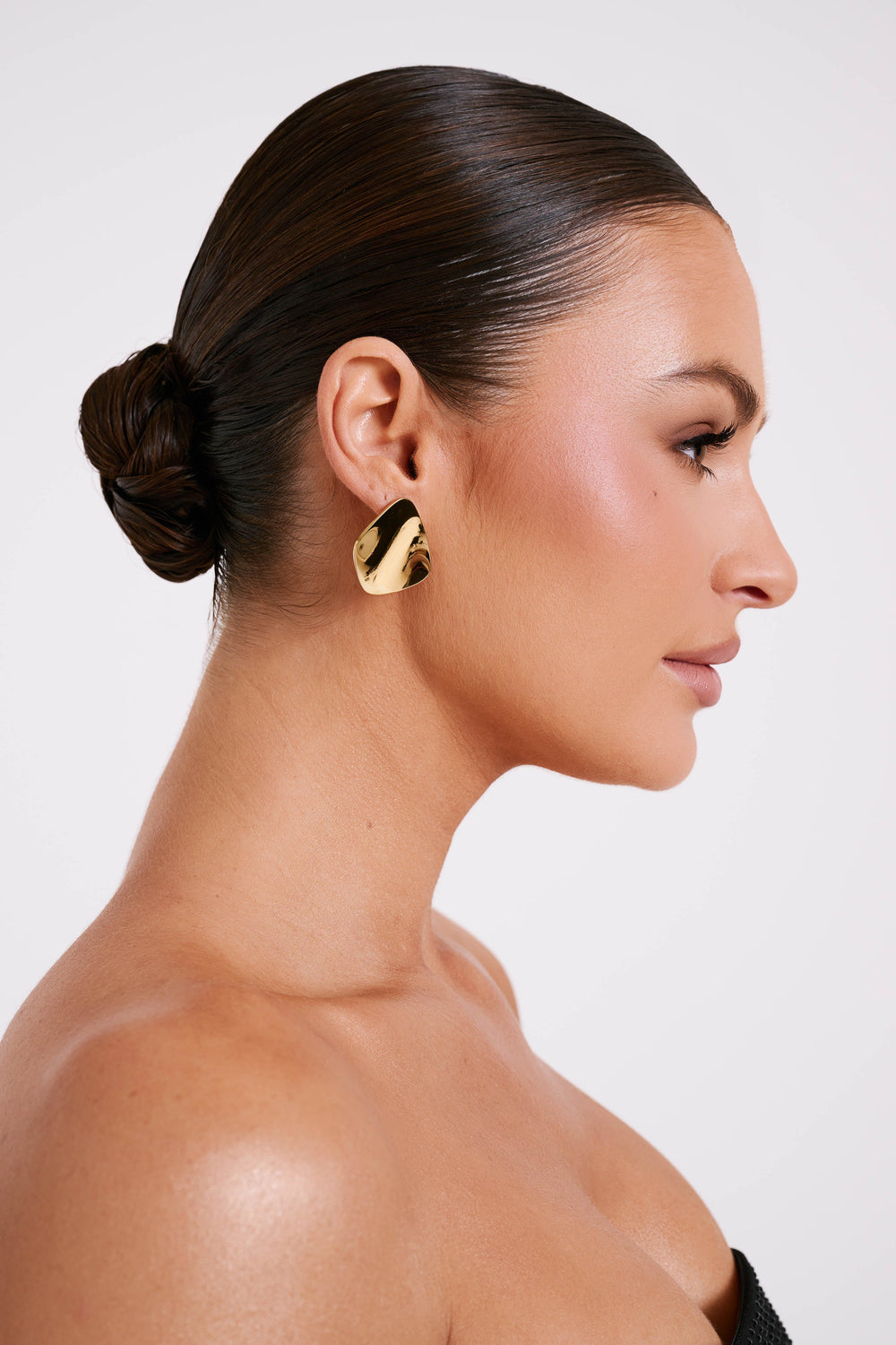 Austen Irregular Earrings - Gold