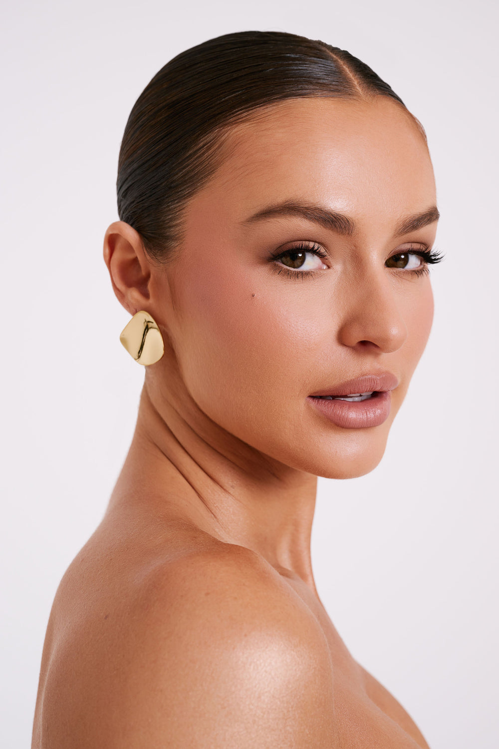 Austen Irregular Earrings - Gold
