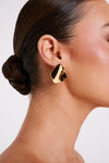 Austen Irregular Earrings - Gold