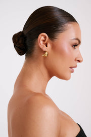 Katia Hoop Earrings - Gold