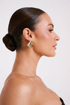 Willa Draped Earrings - Silver
