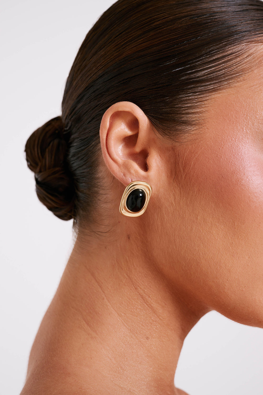 Loti Statement Earrings - Gold