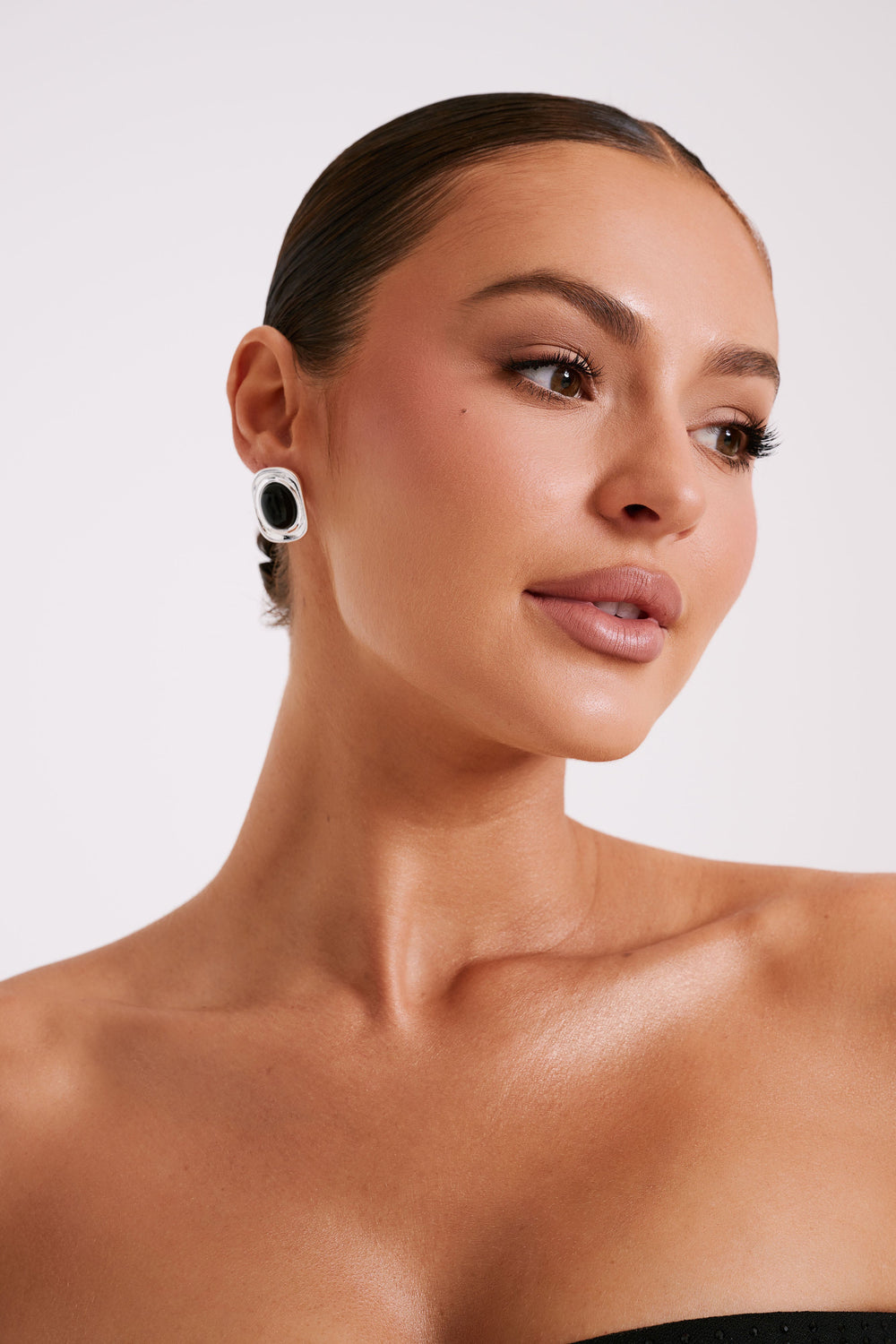 Loti Statement Earrings - Silver