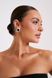 Loti Statement Earrings - Silver