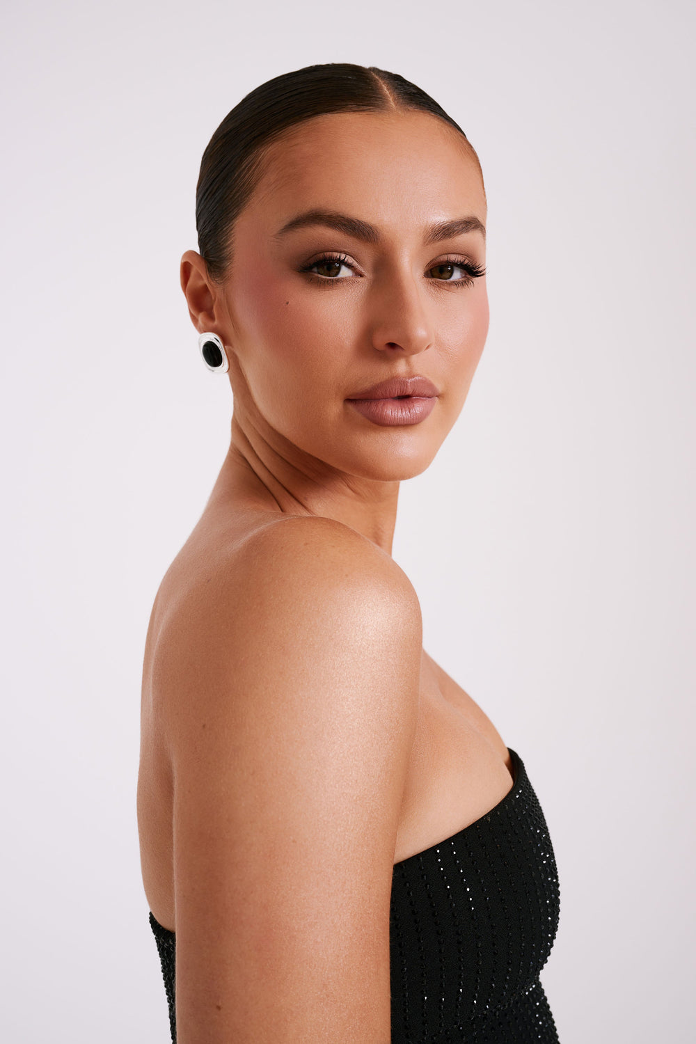 Loti Statement Earrings - Silver