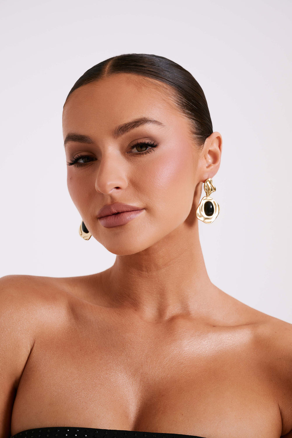 Hilda Drop Earrings - Gold