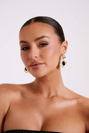 Hilda Drop Earrings - Gold