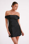 Cher Satin Strapless Mini Dress - Butter