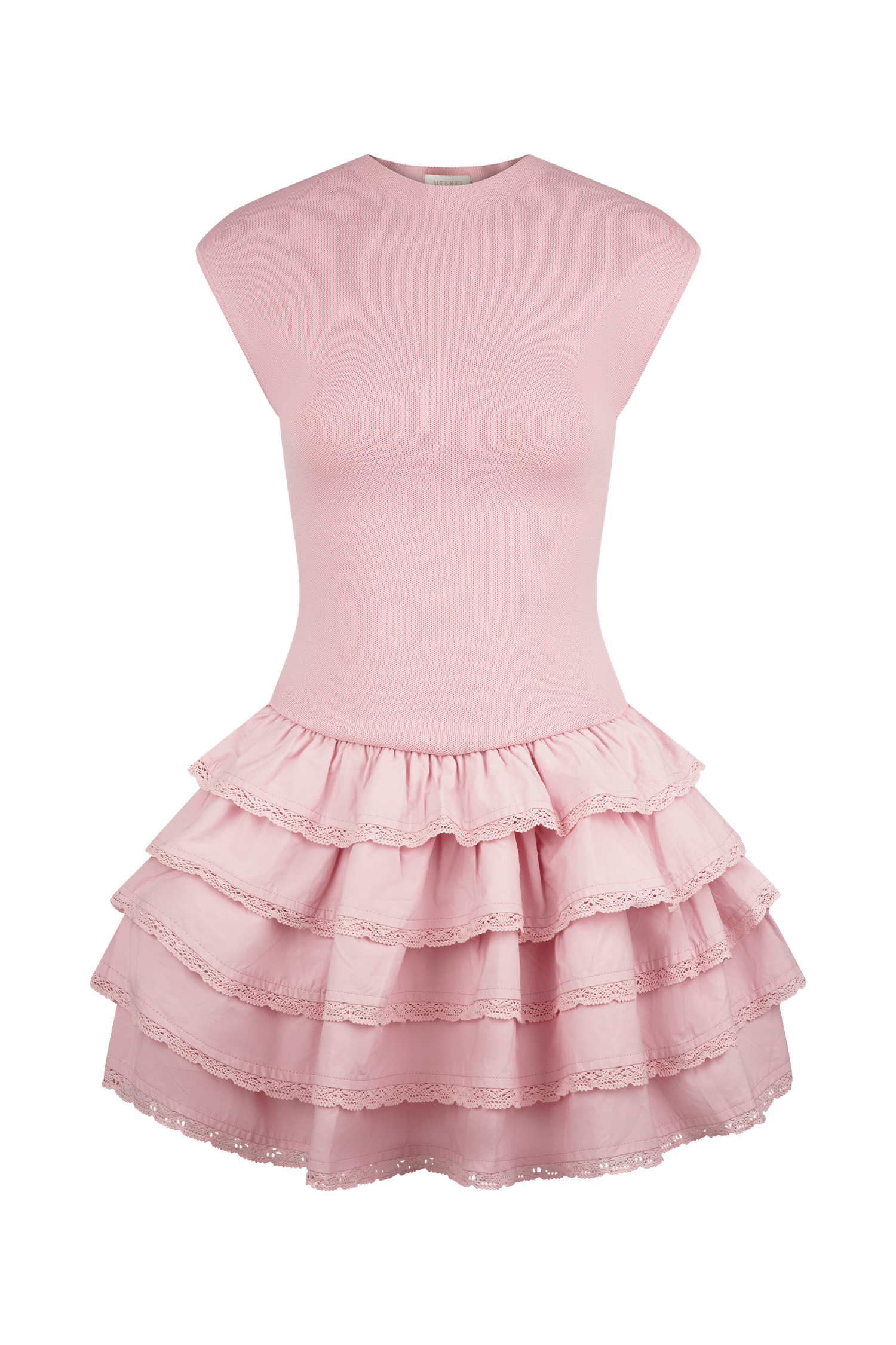 strapless open back dress MAEVE MIDI DRESS – Something About Me main image 1
