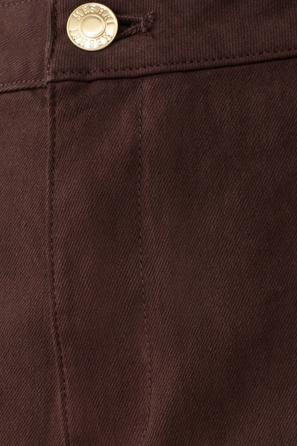 Mary Denim Capris - Chocolate #5