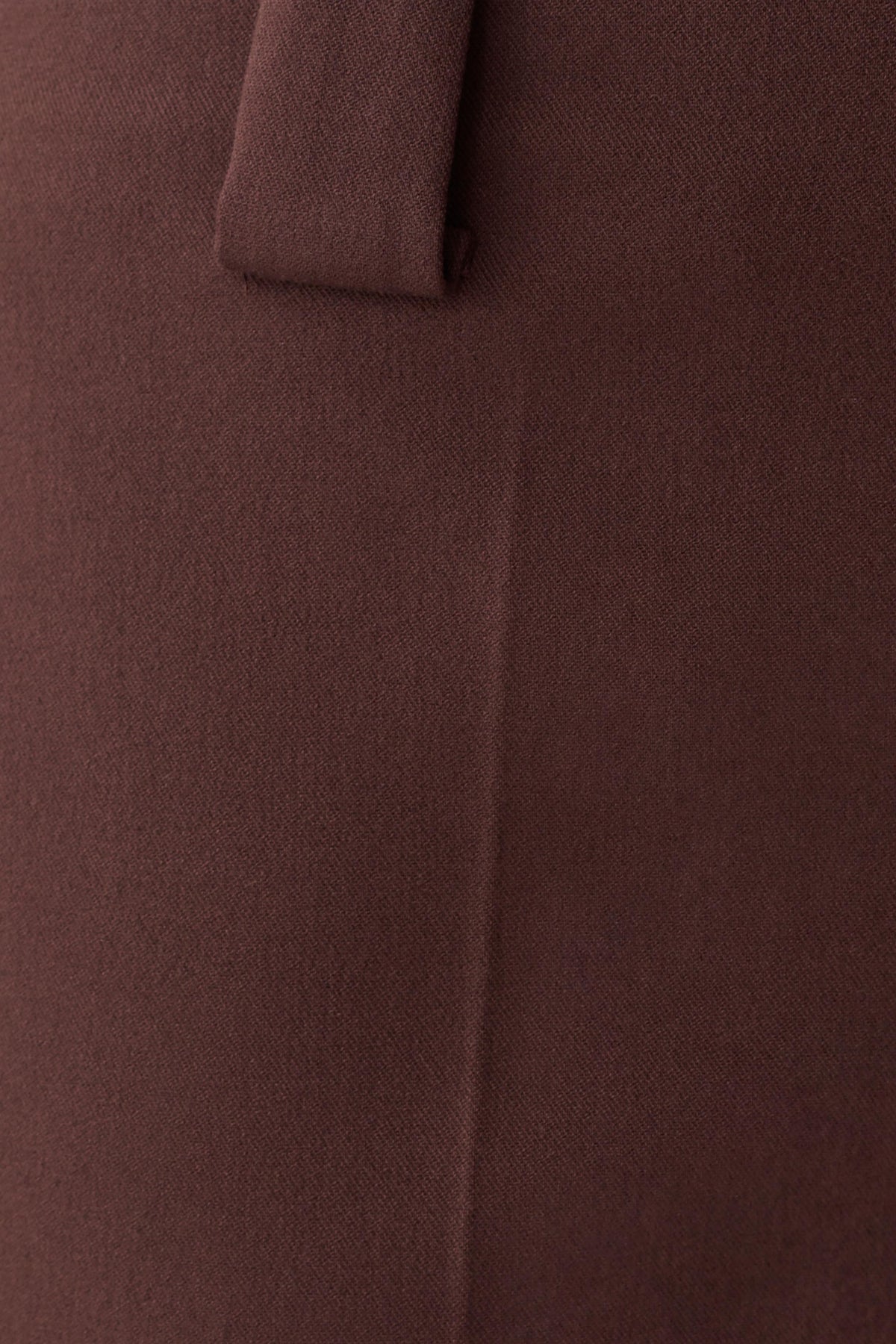 Katherine Suiting Straight Leg Pants - Dark Chocolate #5