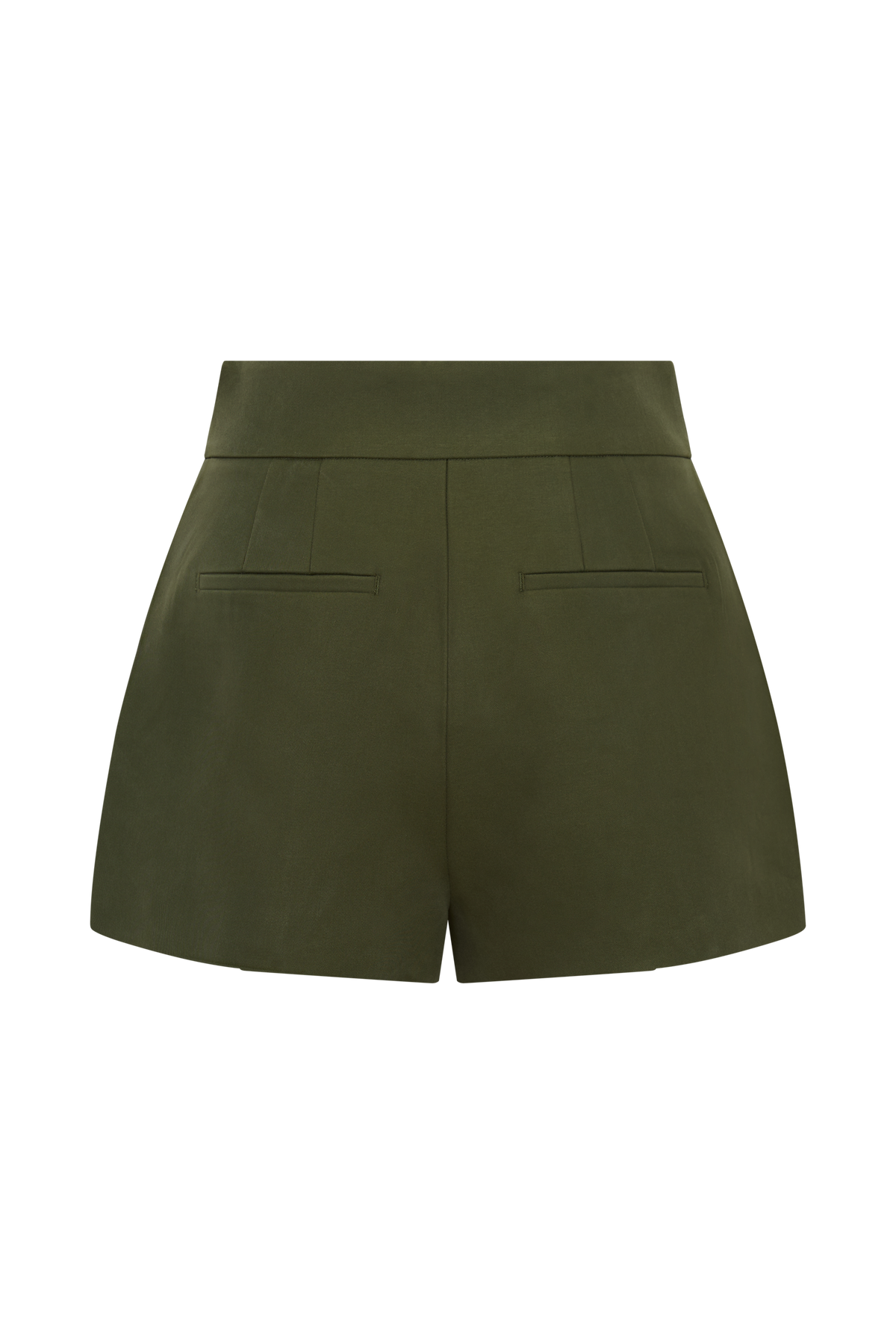 Alden High Waisted Short - Olive #7