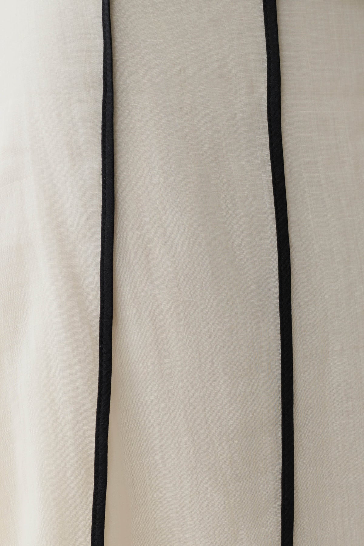 Georgia Panelled Midi Skirt - White/Black