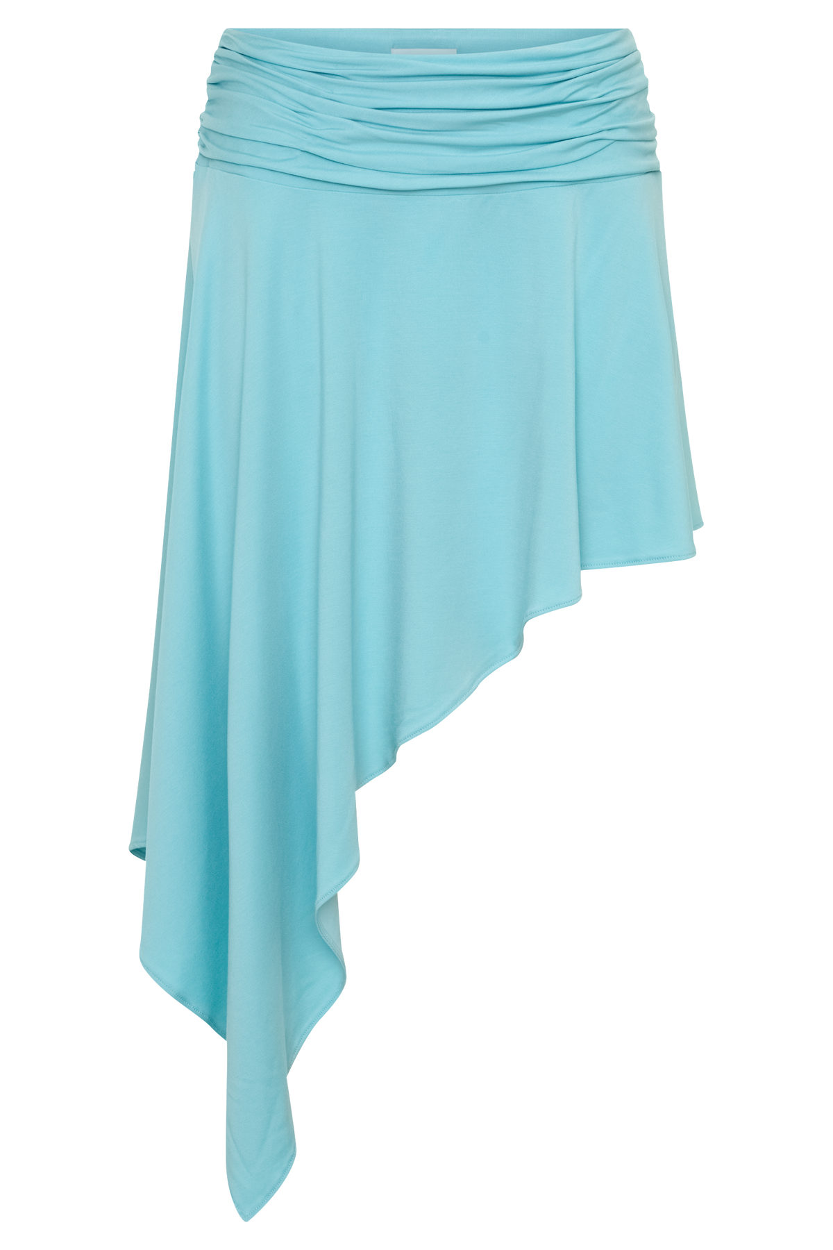 Talise Modal Hankie Midi Skirt - Aqua Blue #9