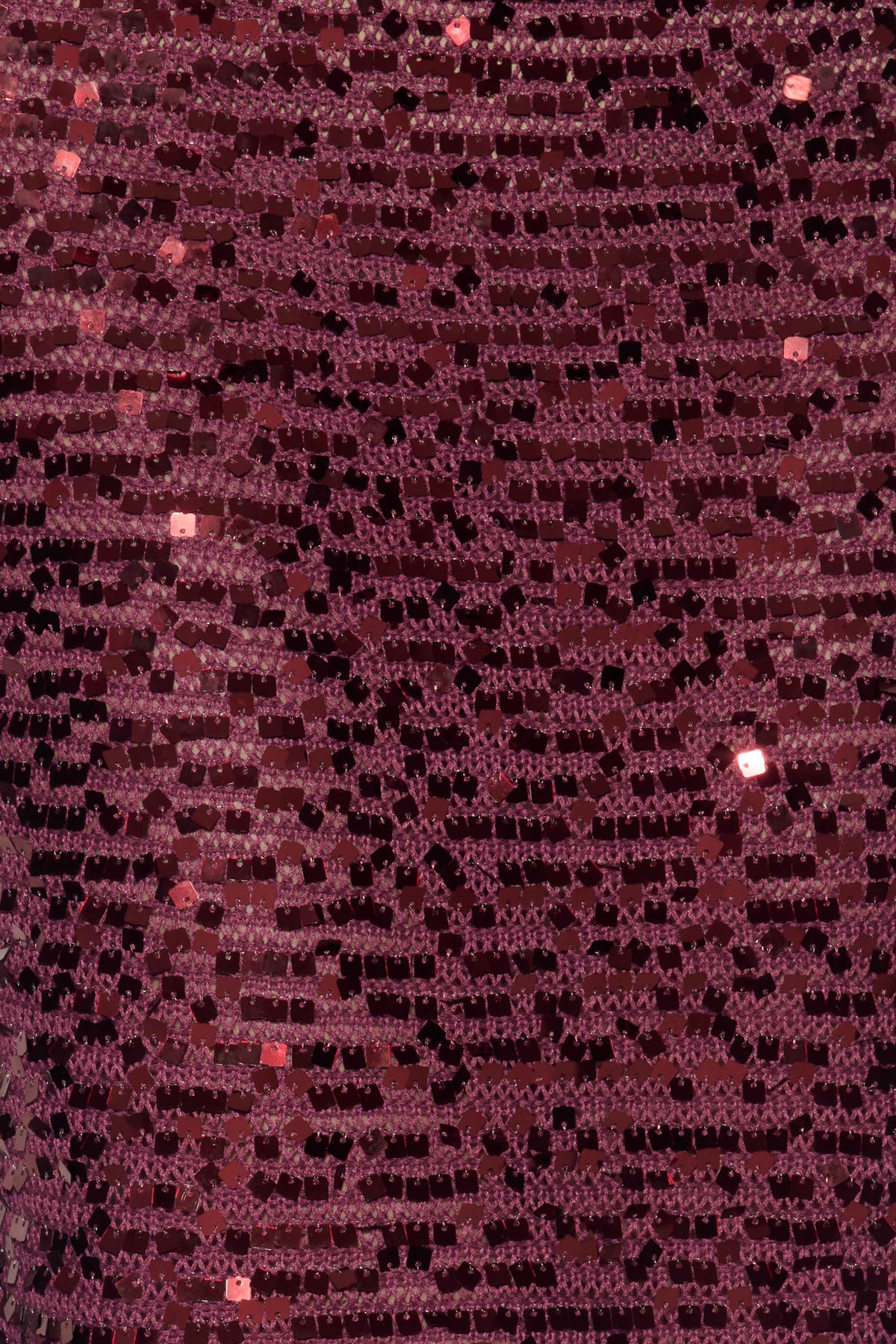 Eloize Sequin Knit Midi Skirt - Plum