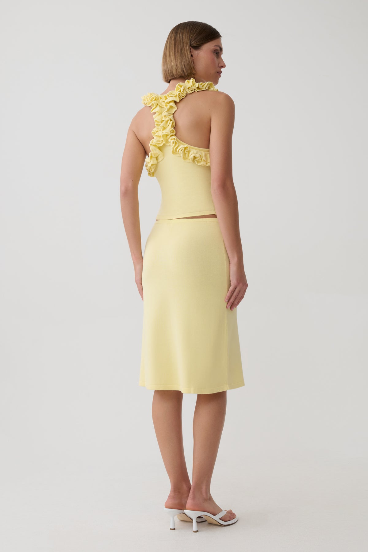 Tayler Knit Skirt - Butter